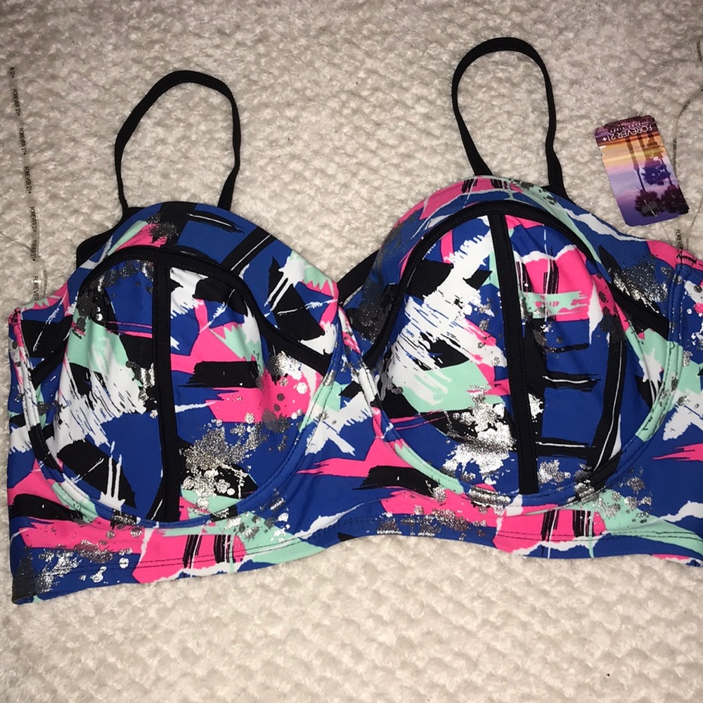 Forever 21 Plus Size Swim Top